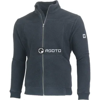 Engelbert Strauss Faux černá pánská fleece kožich bunda S