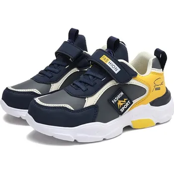 Chlapecké tenisky Lehké sportovní tenisky pro kluky na běhání a venek Velikost: 28, Barva (Varianta): Žlutá