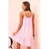 Dámské šaty Krátké mušelínové šaty IT-70 Candy Pink uni