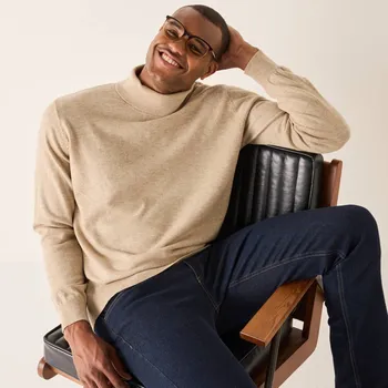 Pánský svetr Rolák s 80 % vlny hnědošedá 87/96 (M)