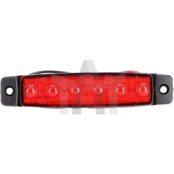 Přídavný světlomet Světlo obrysové LED červené 24V L2255