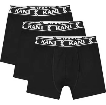 Boxerky Trenýrky Karl Kani - Retro Tape 3-Pack Boxer Briefs - Black velikost L