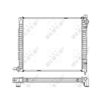 Chladič motoru Chladič, chlazení motoru NRF 55445