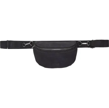 Ledvinka Černá lehká kožená ledvinka „Saddie“