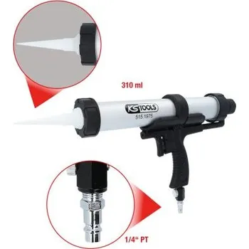 Pistole na kartuše (stlačený vzduch) KS Tools 515.1975