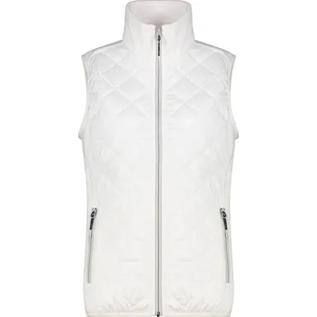 Dámská vesta Dámská Vesta CMP Campagnolo Woman Arctic Fleece Vest 33H4286-A143 White Plaster 25/26 XL