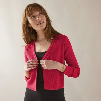 Bolerko Bolerko na knoflíček červená 46/48