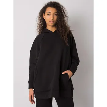 Dámská mikina BASIC FEEL GOOD Mikina-RV-BL-7369.67 Barva: Černá, Velikost: S/M