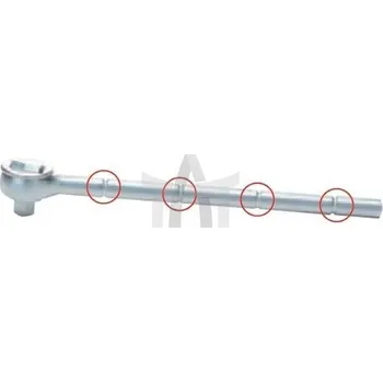 Ráčna Ráčna 1/2 45 zubů KING TONY 4725-12BR