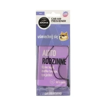 Vůně do auta Vůně do auta AROMA CAR CELLULOSE let’s smile yoshi MTMC106683