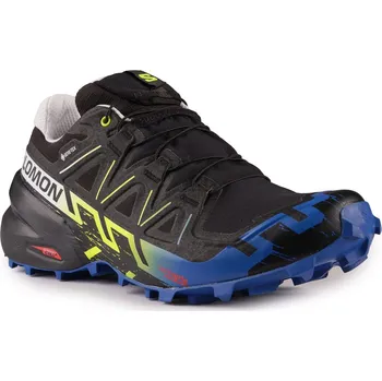 Pánská treková obuv Salomon Speedcross 6 GTX M L47832200 - black/surf the web/safety yellow 39 1/3