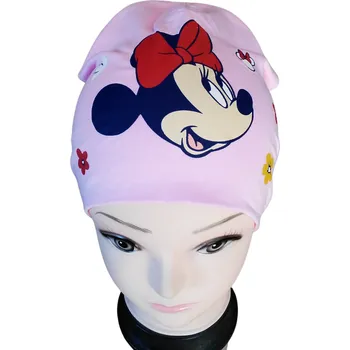 Čepice Setino Čepice MINNIE dívčí bavlna jaro podzim růžová světlá Barva: Růžová světlá, Velikost: 54