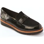 Mokasíny ze 2 materiálů černá 37