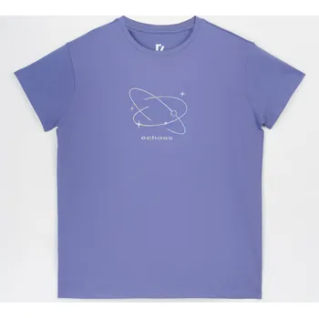 Reporter Young | Dívčí fialové tričko s holografickým potiskem ‚ECHOES‘ - Barva FIALOVÁ, Velikost 158 243-0440G-52-670-1