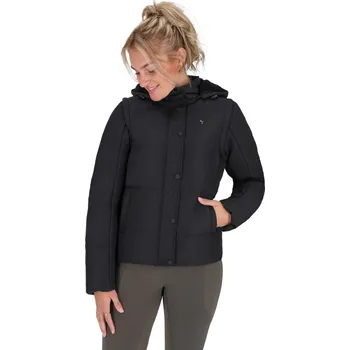 QHP Bunda/vesta Rayah QHP, zimní, dámská, černá 36