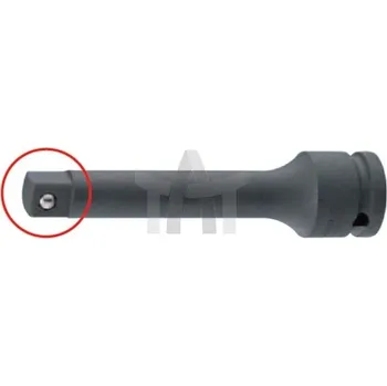 Gola hlavice Prodloužení úderové 1/2 L-300MM s kuličkou
