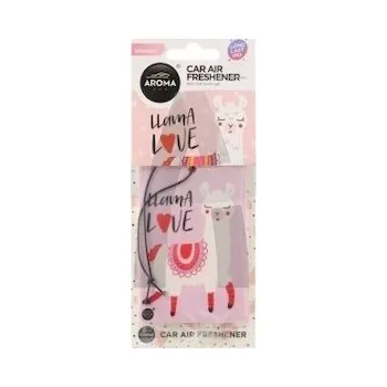 Vůně do auta Vůně do auta AROMA CAR CELLULOSE love lama květinová MTMC834649
