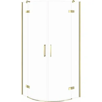 CERSANIT 3D Sprchový kout Cersanit Jota 80x80x195 čiré sklo zlatý, S160-042 S160-042