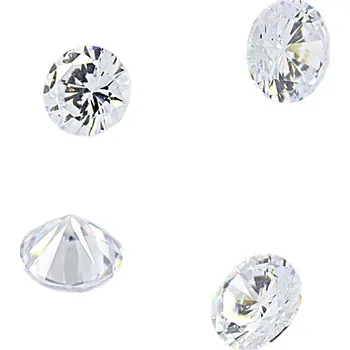 Materiál na výrobu šperku Čirý Kubický Zirkon 1mm - 1000Ks - Čirá / 1 000Ks