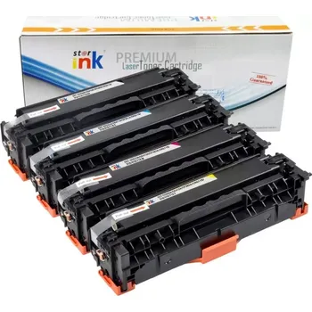 Počítač Starink sada tonerů 305X - CE410X Bk + C/M/Y pro tiskárny HP