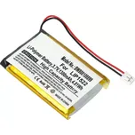 TopTechnology Baterie SONY KCR1410 1300mAh 3,7V Li-Ion, kvalitní akumulátor pro ovladač herní konzole