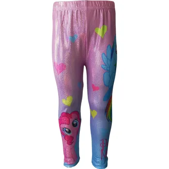 Dívčí legíny Eplusm Dívčí legíny MY LITTLE PONY laser růžovomodré Barva: Růžovomodrá, Velikost: 98