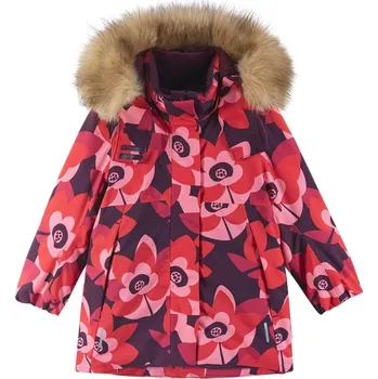 Dívčí bunda Dětská zimní bunda Reima Muurame červená 128