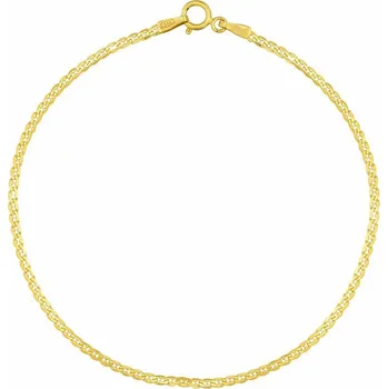 Náramek Zlatý náramek Curb Pancr ze žlutého zlata - 1,8 mm varianta 21 cm FNN1037BGY-21 cm