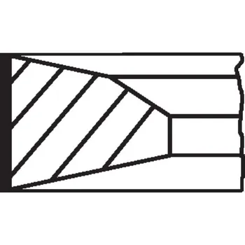 Píst motoru Sada pístních kroužků MAHLE 005 23 N2