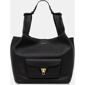 Kabelka Kožená kabelka Coccinelle BEAT E1.TDP.11.01.01 černá 99C, vel. ONE SIZE