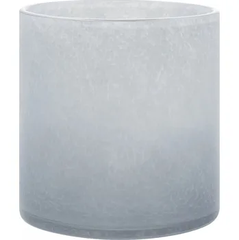 Svícen Blomus SAGA svícen L šedomodrá