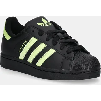 Dámské tenisky Dětské tenisky adidas Originals SUPERSTAR II JR3831 černá 99X, EUR 36