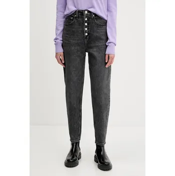 Dámské džíny Džíny Tommy Jeans dámské, high waist, DW0DW21373 šedá 90X, vel. 29/28