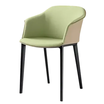 Jednací židle Konferenční křeslo Wave 032-BL (4-nohá nylonová kostra, plastový korpus s vnitřním čalouněním)