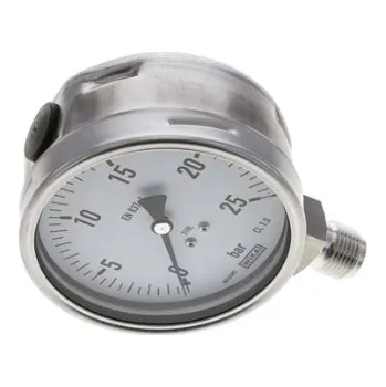 pumpička WIKA - Ursula Wiegand Ges.m.b.H. manometr 232.50.100 0/25bar, G1/2B spodní přip., tř.1%