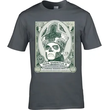 Pánské tričko Ghost Tričko Papa Emetirus Iii Unisex Grey XL