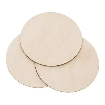 Set školních potřeb Baza drewniana koło 16,5cm 3szt