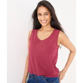 Třpytivý top bordó 52