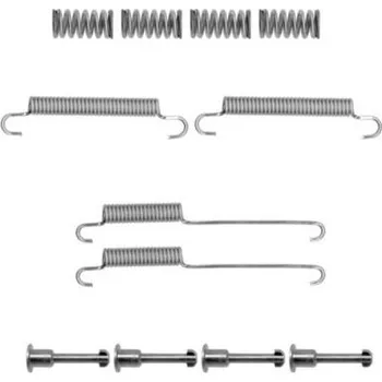 Brzdová čelist Sada příslušenství, parkovací brzdové čelisti TEXTAR 97036500