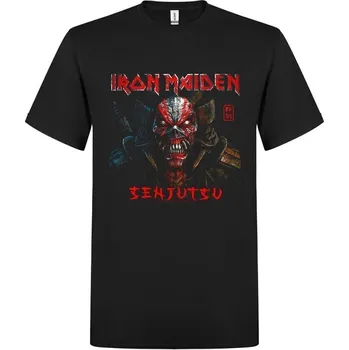 Iron Maiden Senjutsu Back Black L Tričko