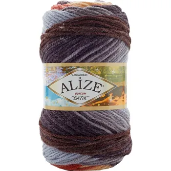 Příze Alize Burcum Batik 7942 Pletací příze