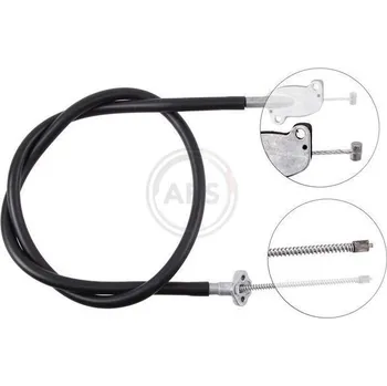 Lanko parkovací brzdy Tažné lanko, parkovací brzda A.B.S. K13427