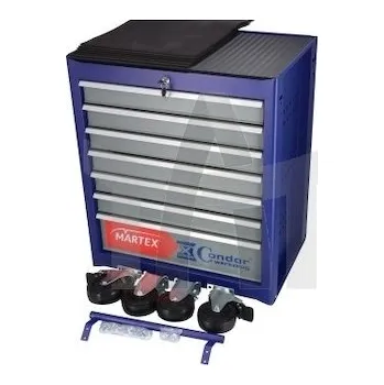 Vozík nářaďový 7 zásuvek 252ks MTX.7029-1