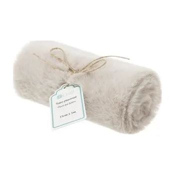 Set školních potřeb Futro pluszowe beżowe 15cmx1m