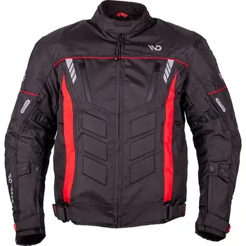 Moto bunda WD Motorsports Pánská moto bunda BOS / Vegas 2.0 Black-Red - XXL