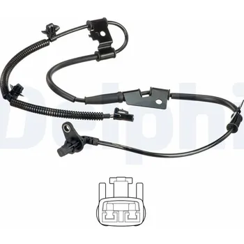 Brzdový systém Snímač, počet otáček kol DELPHI SS20512