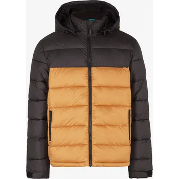 O'Neill Pánské Oranžovo-černá pánská zimní bunda O'Neill O'RIGINALS PUFFER JACKET Černá L (2437643)