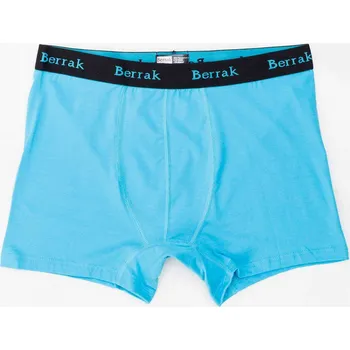 Pánské spodní prádlo Boxerky BR-BK-4476.28P BERRAK Barva: Tyrkysová, Velikost: M