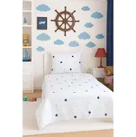 Dětské bavlněné povlečení, jednolůžko - Hvězdičky