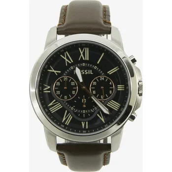 Hodinky Fossil Pánské Grant Hodinky Hnědá UNI (1121499)